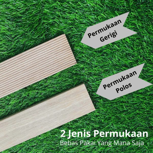 Decking Bengkirai Kalimantan 12x65 - Gambar 2